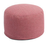 Aruz Red Outdoor Ottoman by Zuomod at Eve Furniture