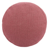 Aruz Red Outdoor Ottoman by Zuomod at Eve Furniture