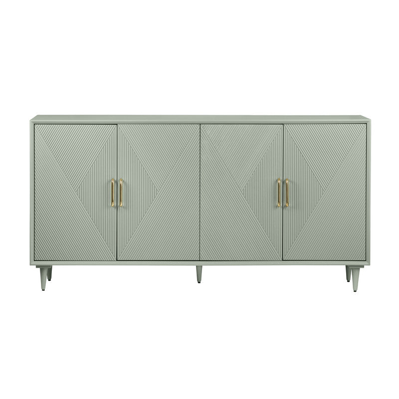 Arvada Green Four-Door Sideboard by Crestview at Eve Furniture