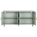 Arvada Green Four-Door Sideboard by Crestview at Eve Furniture