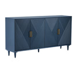 Arvada Navy Sideboard by Crestview at Eve Furniture