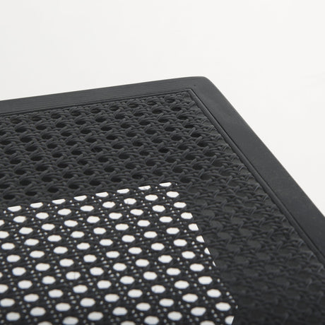 Arvin Black Wooden Bench by Mercana at Eve Furniture