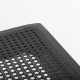 Arvin Black Wooden Stool by Mercana at Eve Furniture