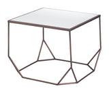 Arzon Bronze Coffee Table Set (2-Piece) by Zuomod at Eve Furniture