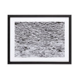 As Snow Melts by Nancy Crowell a Hand Embellished Textured Framed Photo Art Print Matted under Glass by Mercana at Eve Furniture