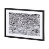 As Snow Melts by Nancy Crowell a Hand Embellished Textured Framed Photo Art Print Matted under Glass by Mercana at Eve Furniture
