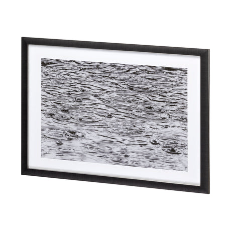 As Snow Melts by Nancy Crowell a Hand Embellished Textured Framed Photo Art Print Matted under Glass by Mercana at Eve Furniture