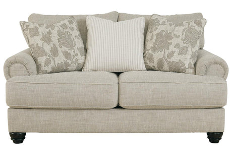 Asanti Fog Loveseat by Ashley at Eve Furniture