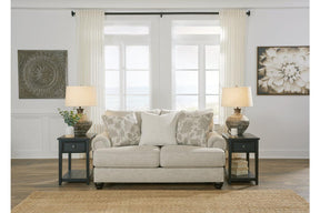Asanti Fog Loveseat by Ashley at Eve Furniture