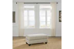 Asanti Fog Ottoman by Ashley at Eve Furniture