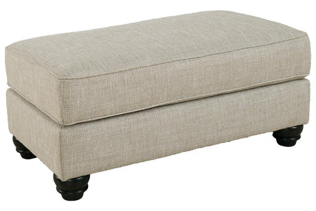 Asanti Fog Ottoman by Ashley at Eve Furniture