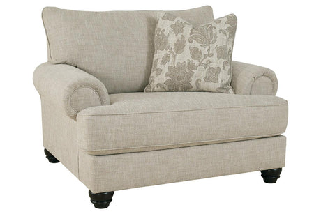 Asanti Fog Oversized Chair by Ashley at Eve Furniture