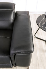 Ascona Black Power Recliner by Furniture of America at Eve Furniture