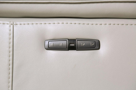 Ascona Light Taupe Power Sofa by Furniture of America at Eve Furniture