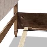 Ascott Mulch/Pecan Pie King Canopy Bed