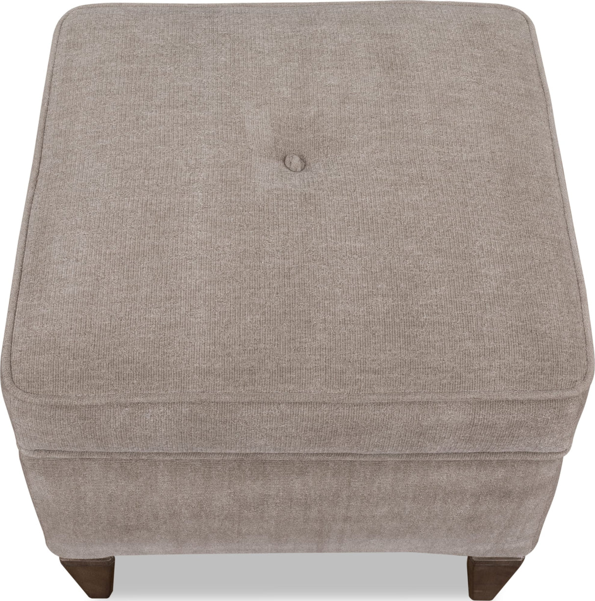 Ascott Mulch/Pecan Pie Upholstered Ottoman
