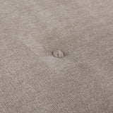 Ascott Mulch/Pecan Pie Upholstered Ottoman
