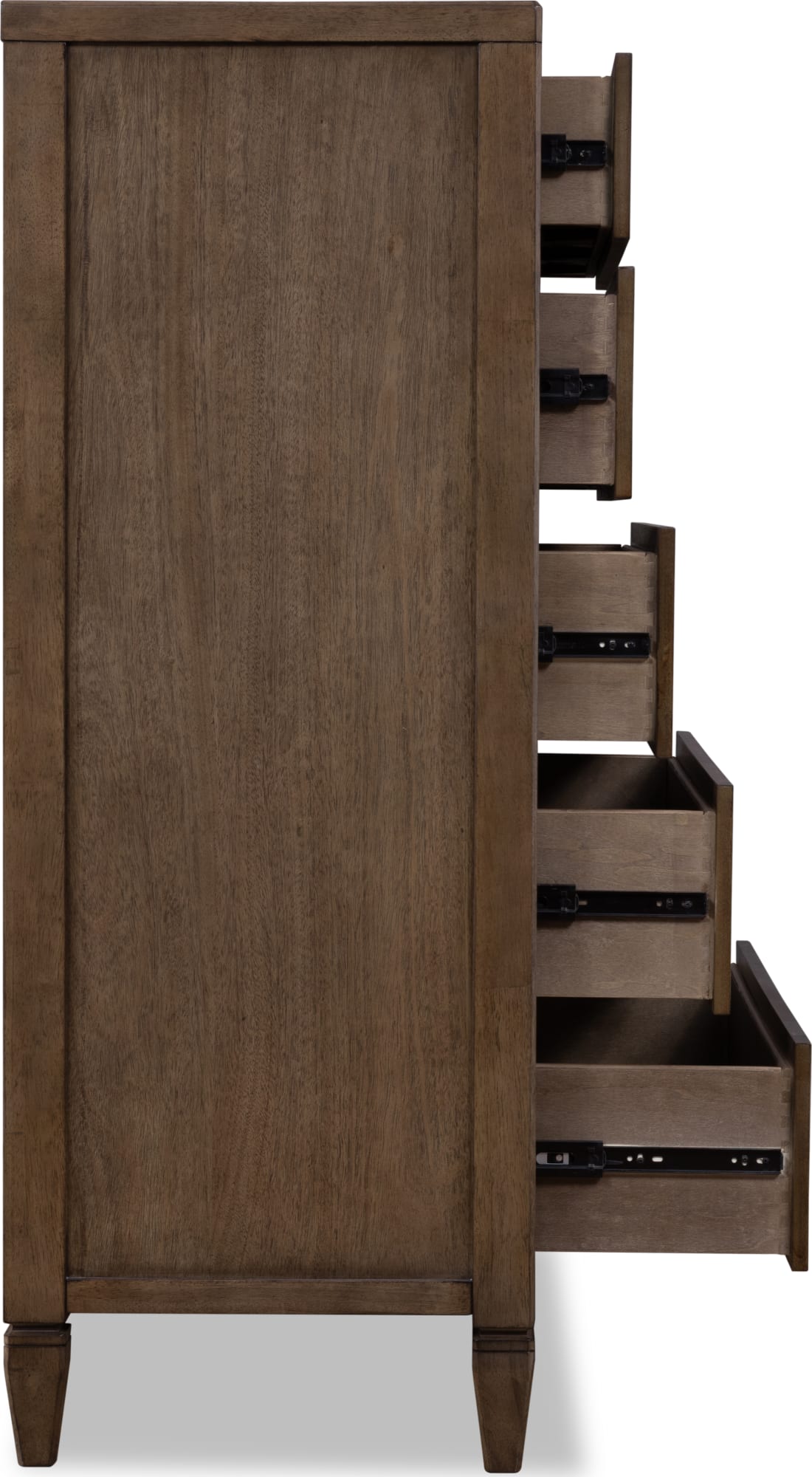 Ascott Pecan Pie 5 Drawer Chest