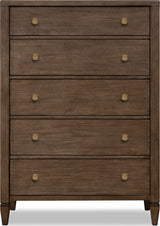 Ascott Pecan Pie 5 Drawer Chest