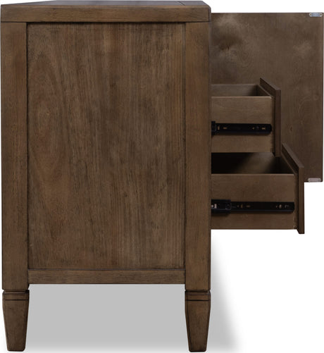 Ascott Pecan Pie 64W Console by Modus Furniture at Eve Furniture
