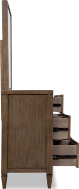 Ascott Pecan Pie 7 Drawer Dresser