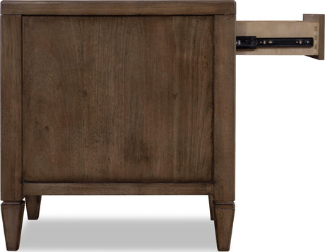 Ascott Pecan Pie Chair Side Table by Modus Furniture at Eve Furniture
