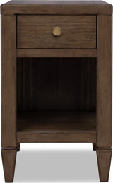 Ascott Pecan Pie Chair Side Table by Modus Furniture at Eve Furniture