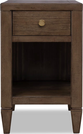 Ascott Pecan Pie Chair Side Table by Modus Furniture at Eve Furniture