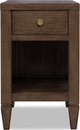 Ascott Pecan Pie Chair Side Table by Modus Furniture at Eve Furniture