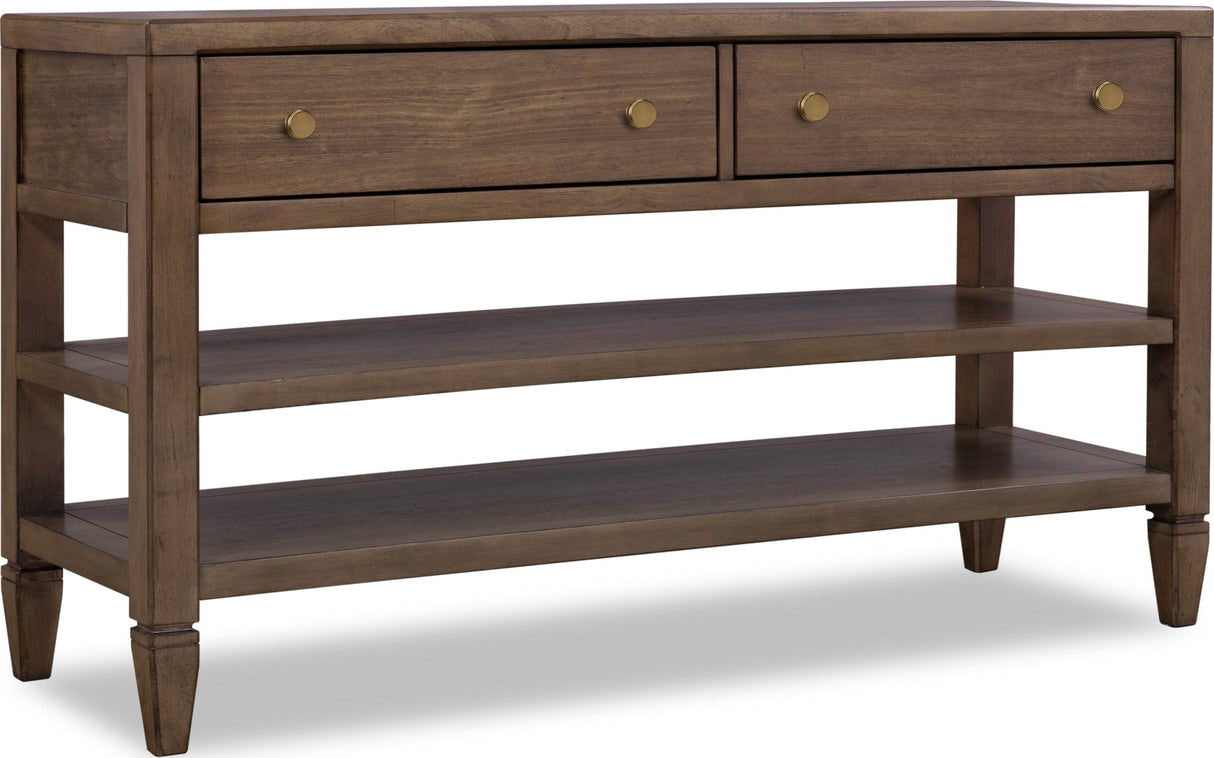 Ascott Pecan Pie Console Table by Modus Furniture at Eve Furniture