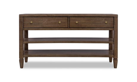 Ascott Pecan Pie Console Table by Modus Furniture at Eve Furniture