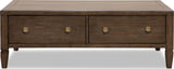 Ascott Pecan Pie Rectangular Lift Top Coffee Table by Modus Furniture at Eve Furniture