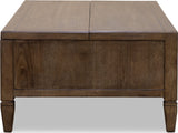 Ascott Pecan Pie Rectangular Lift Top Coffee Table by Modus Furniture at Eve Furniture