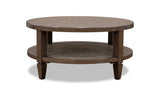 Ascott Pecan Pie Round Coffee Table by Modus Furniture at Eve Furniture