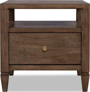 Ascott Pecan Pie Side Table by Modus Furniture at Eve Furniture