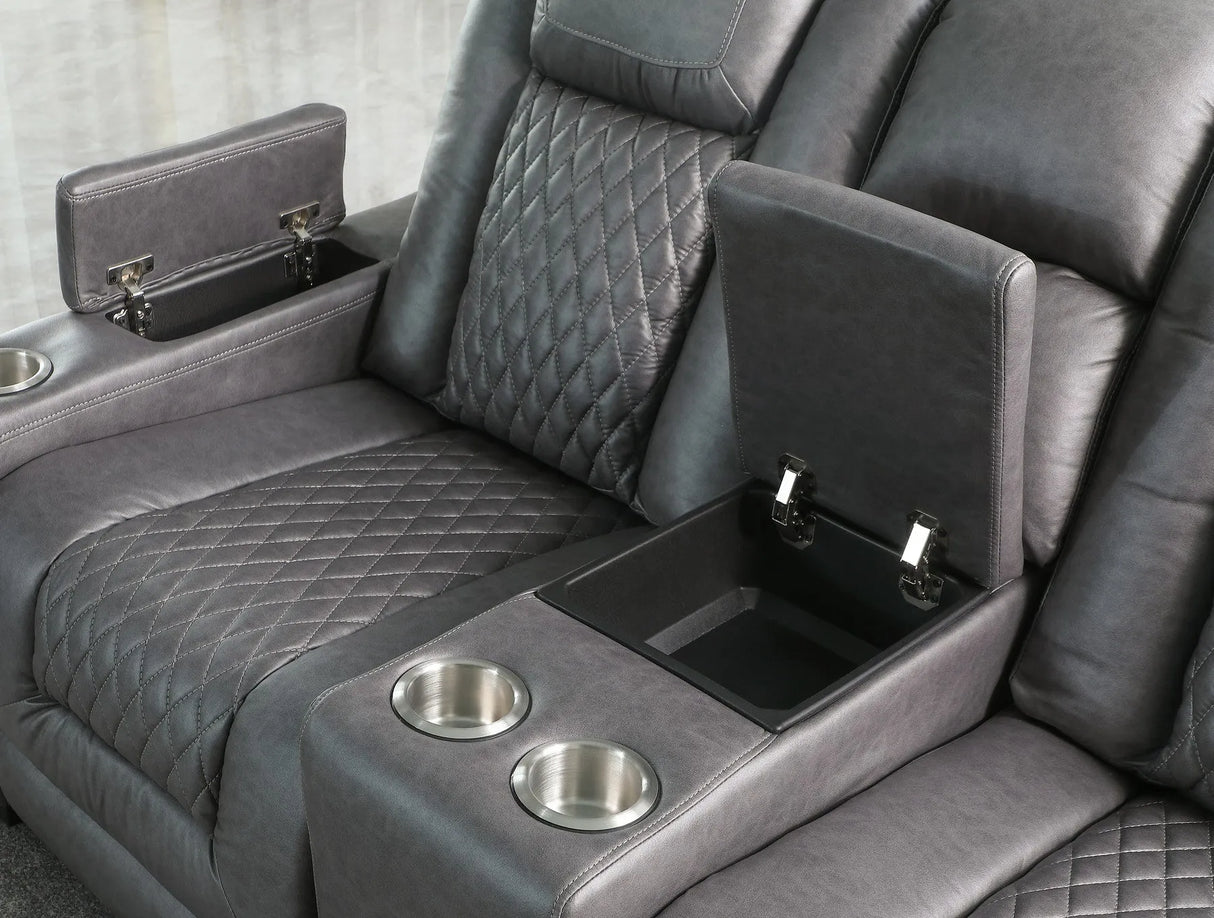 Ash Brown 3-Piece Power Reclining Living Room Set by New Era Innovations at Eve Furniture