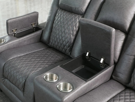 Ash Brown 3-Piece Power Reclining Living Room Set by New Era Innovations at Eve Furniture