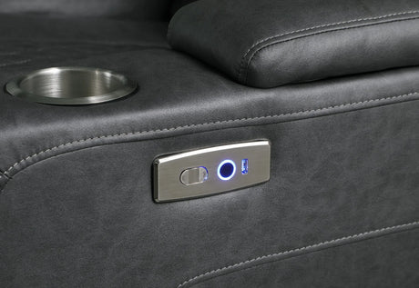 Ash Brown 3-Piece Power Reclining Living Room Set by New Era Innovations at Eve Furniture