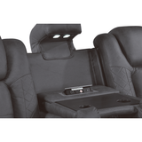 Ash Grey 3-Piece Power Reclining Living Room Set by New Era Innovations at Eve Furniture