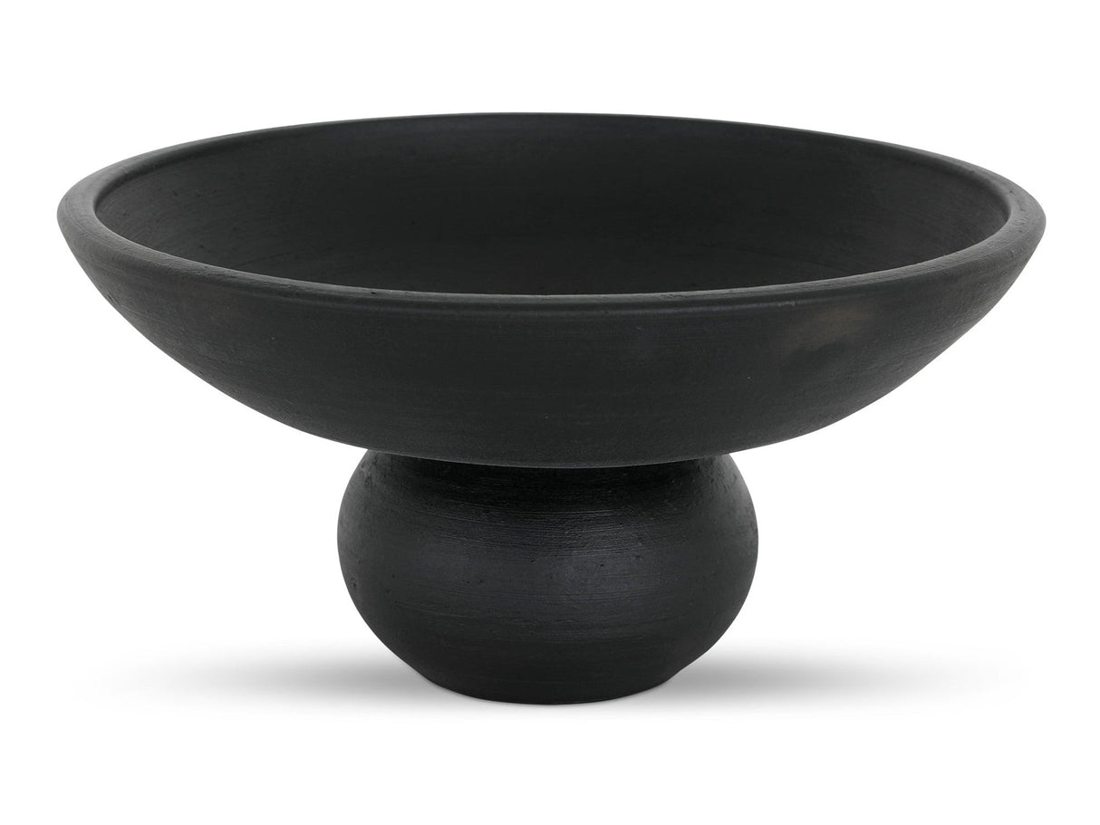 Asha Black Terracotta Decorative Bowl by MOES at Eve Furniture