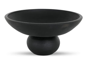Asha Black Terracotta Decorative Bowl by MOES at Eve Furniture