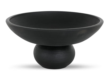Asha Black Terracotta Decorative Bowl by MOES at Eve Furniture