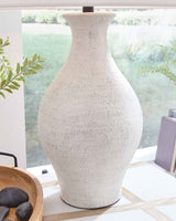 Ashbend Antique White Table Lamp by Ashley at Eve Furniture