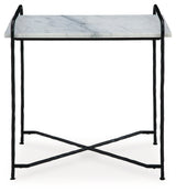 Ashber White/Black Accent Table