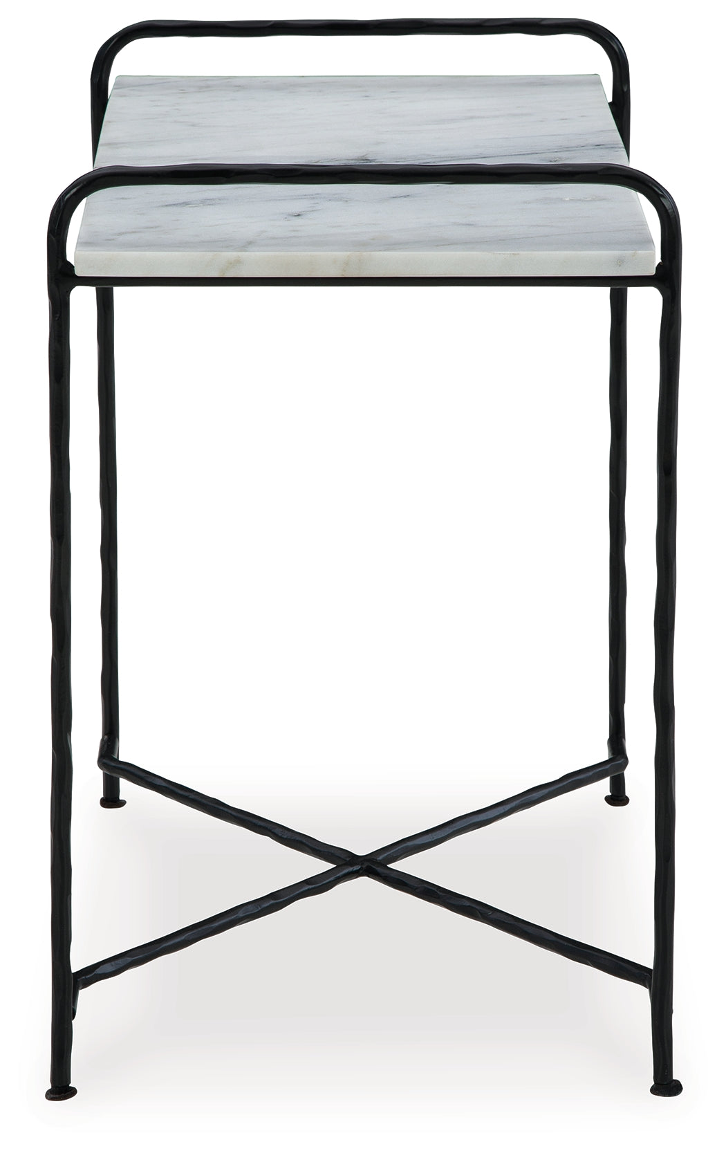 Ashber White/Black Accent Table