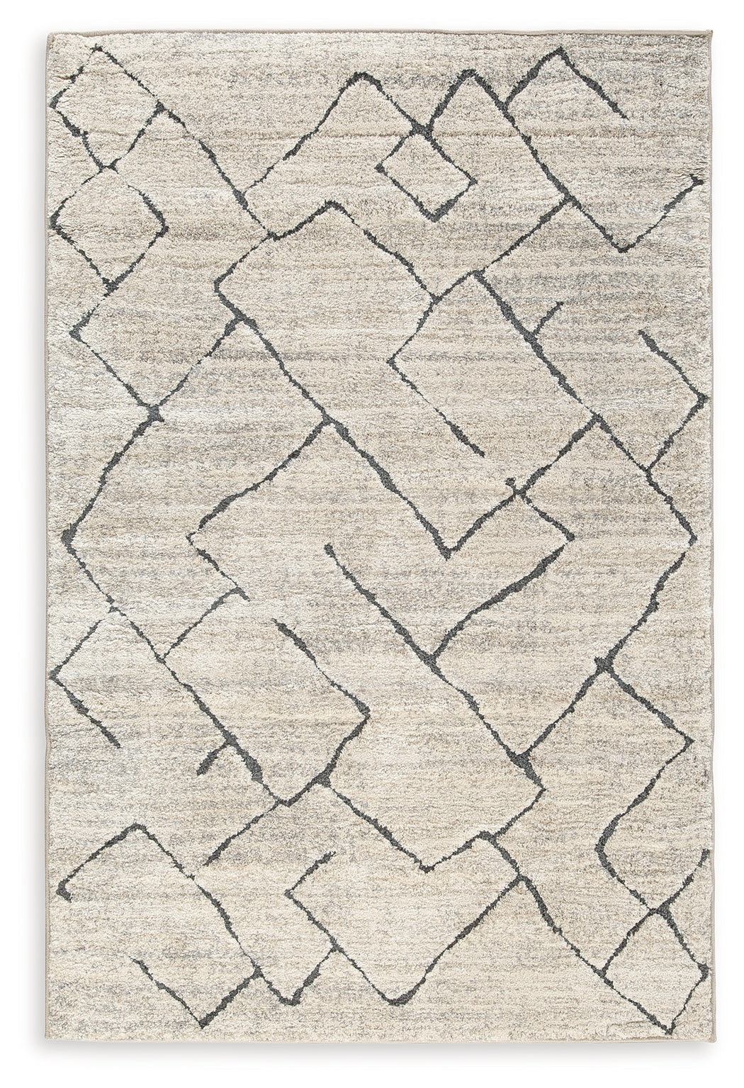 Ashbertly Gray/Cream Large Rug