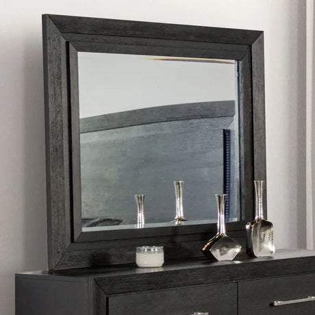 Ashbourne Black 5-Piece Queen Bedroom Set by Furniture of America at Eve Furniture