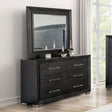 Ashbourne Black Dresser by Furniture of America at Eve Furniture