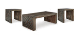 Ashbourne Brown Occasional Table Set