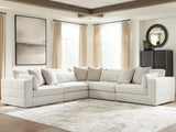 Ashbourne Estate Snowstone 5-Piece Sectional